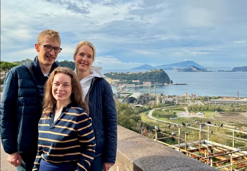 Linus, Sabrina et Kristin